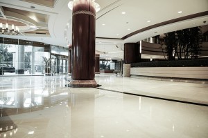 Clean marble floor London